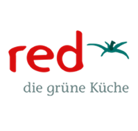 red die grüne Küche Heidelberg - das Logo ist einer Tomate nachempfunden