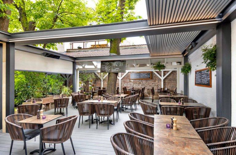 Italienischer Biergarten dabaggio