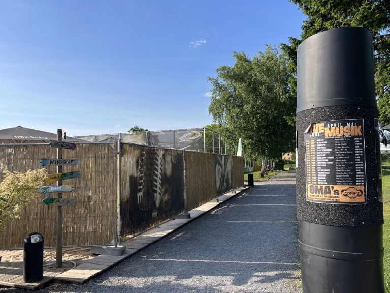 Live Musik Events finden hier über den ganzen Sommer hinweg statt