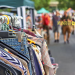 Flohmarkt Heidelberg: alle Märkte im Überblick - hier ein Fotoausschnitt auf Klamotten auf einen der Märkte
