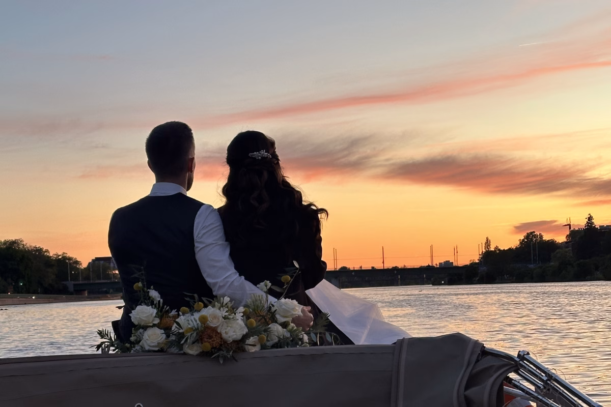 1,5h exklusive private Bootsfahrt in Heidelberg zu zweit oder als Familie