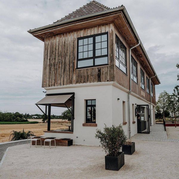 Das Stellwerk 5 in der Bahnstadt Heidelberg