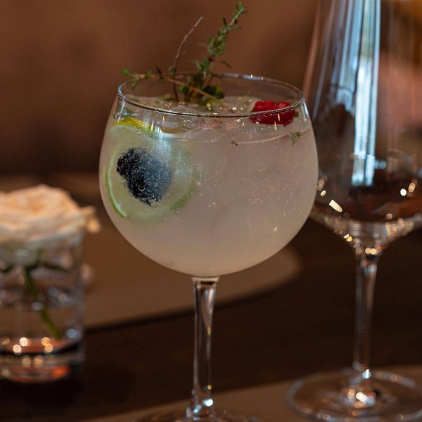 Die Getränkekarte kann sich sehen lassen im Qube