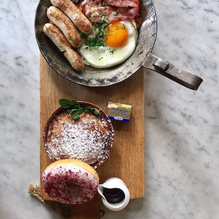 Deftiges Frühstück im Rossi Heidelberg