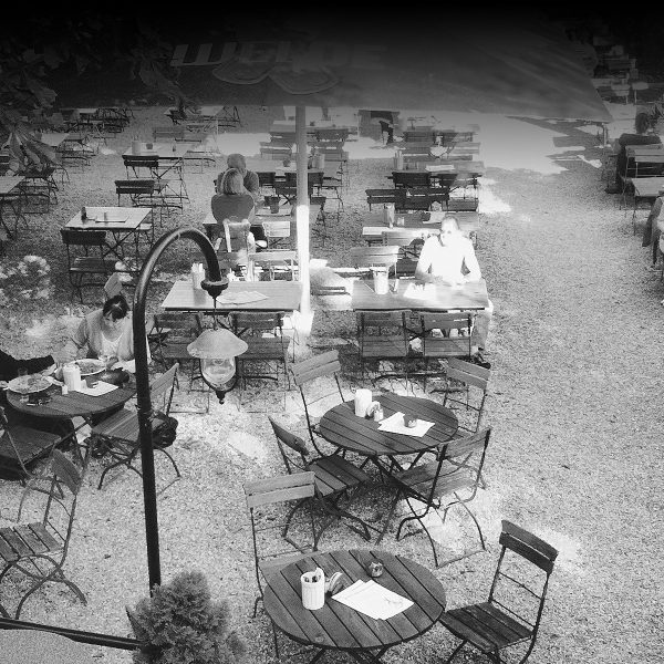 Estragon restaurant mannheim biergarten