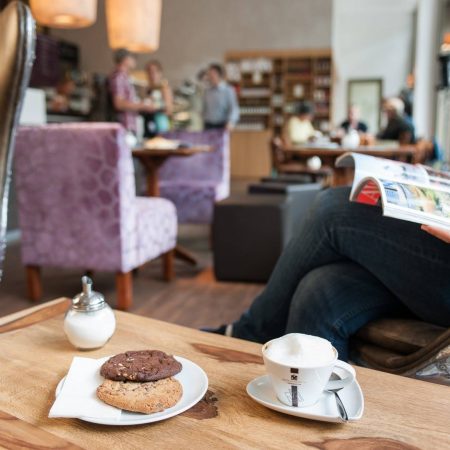Café und Cookies im Bergheim 41