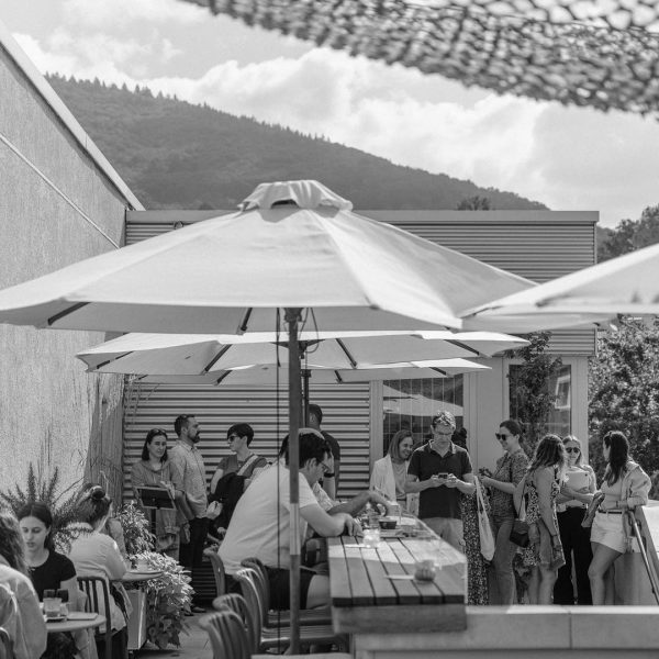 Die Dachterrasse im nomand Handschuhsheim