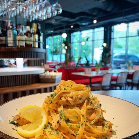 PASTA zum Mittagessen im Mangia