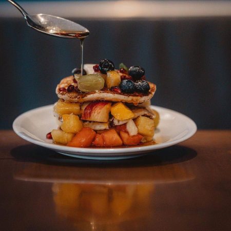 Pancakes Schwarzer Wal Brunch