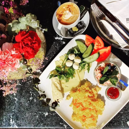 Rührei zum Frühstück