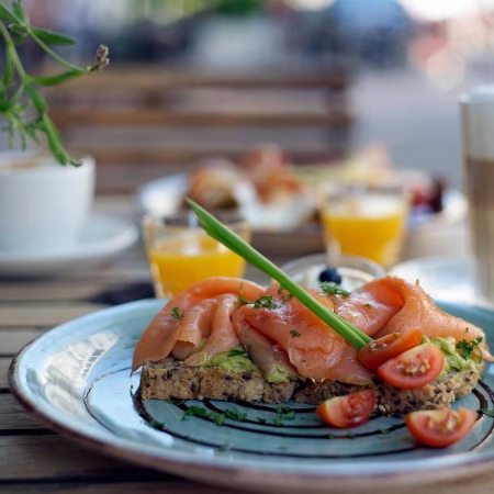 glutenfreies Avocado Brot zum Frühstück in Heidelberg