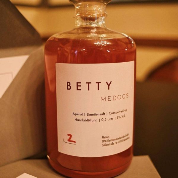 hausgemachter Drink im Medocs - Betty