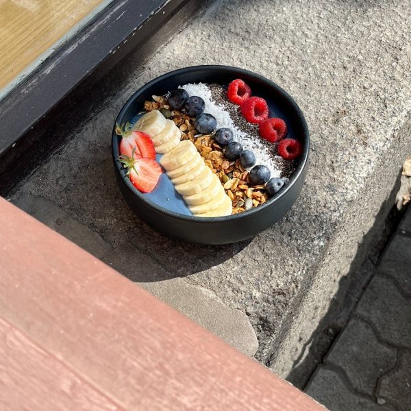 im Café nomad isst defintiv auch das Auge mit