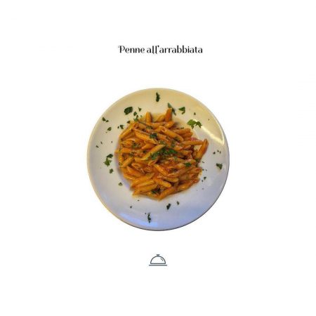 italiener Heidelberg Mittagessen Penne all’arrabbiata ~ mit scharfer Tomatensoße