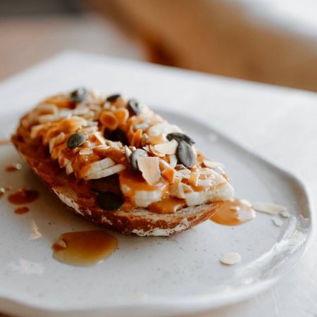 peanut butter banana bread with crunch look zuckerrohr heidelberg rohrbach brunch