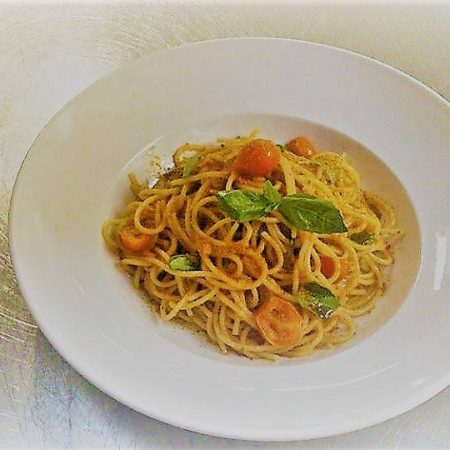 spaghetti alla bottarga zafferano italiener heidelberg